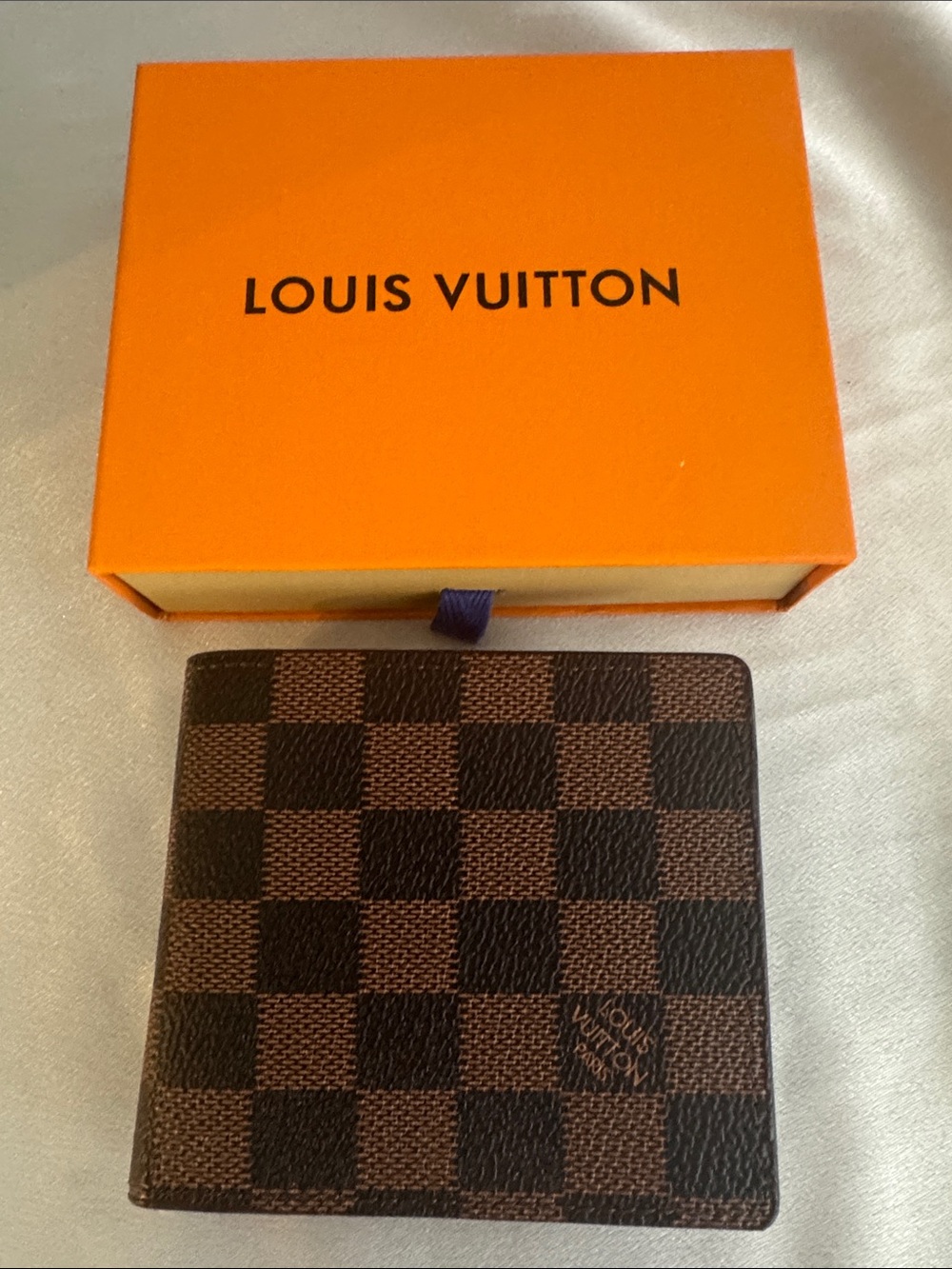 New! Louis Vuitton Damier Ebène Multiple Wallet